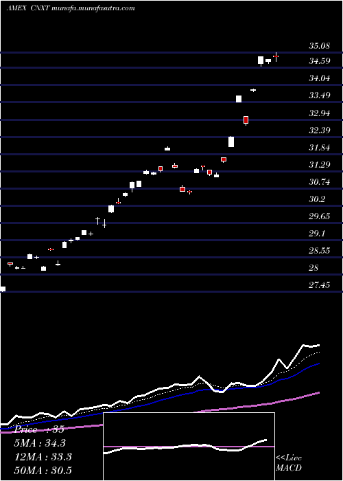  Daily chart MarketVectors