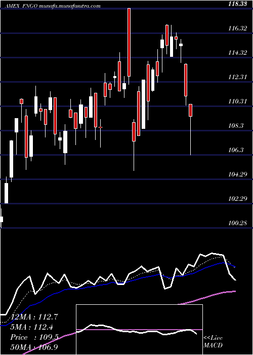  Daily chart MicrosectorsFang