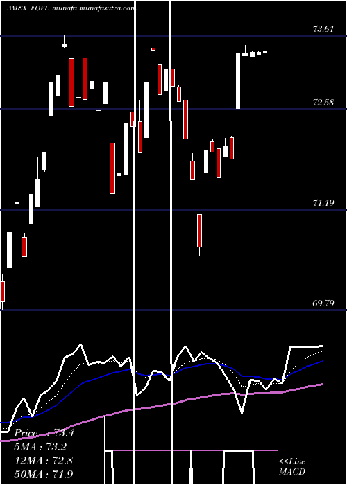  Daily chart IsharesFocused