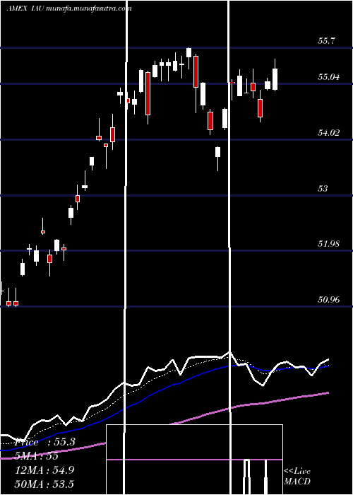  Daily chart GoldTrust