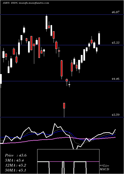  Daily chart WisdomtreeInternational