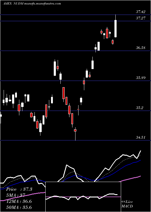  Daily chart NusharesEsg