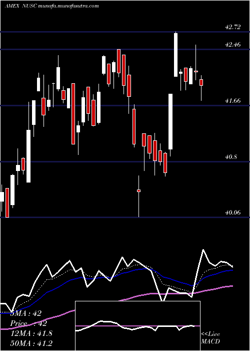  Daily chart NusharesEsg