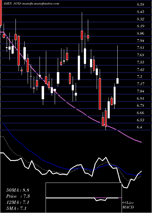  Daily chart SemiconductorBear