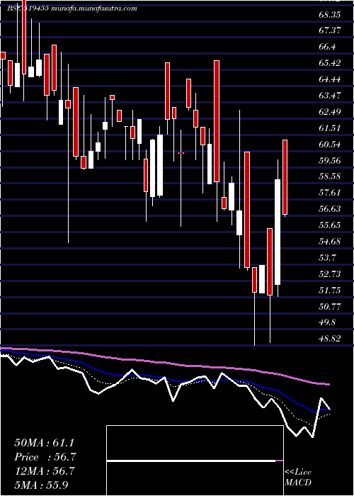  Daily chart Narbada