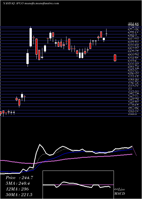  Daily chart BroadcomInc