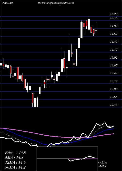  Daily chart BridgewaterBancshares