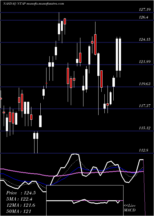  Daily chart NetappInc