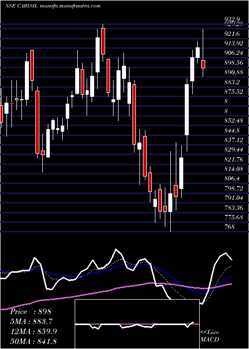  Daily chart Carysil