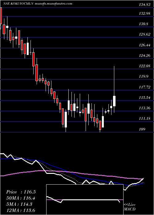  Daily chart KokuyoCamlin