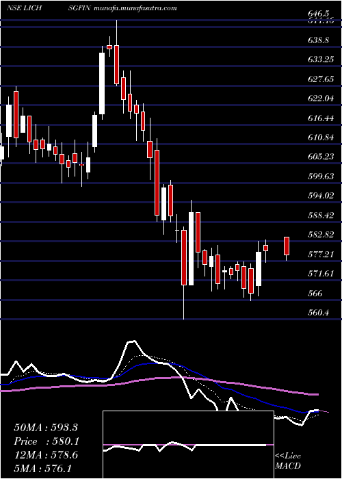  Daily chart LicHousing