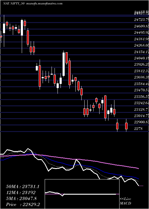  Daily chart Nifty50