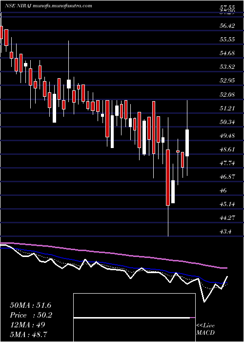  Daily chart NirajCement