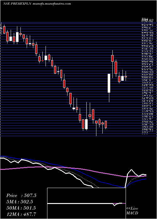  Daily chart PremExplosives