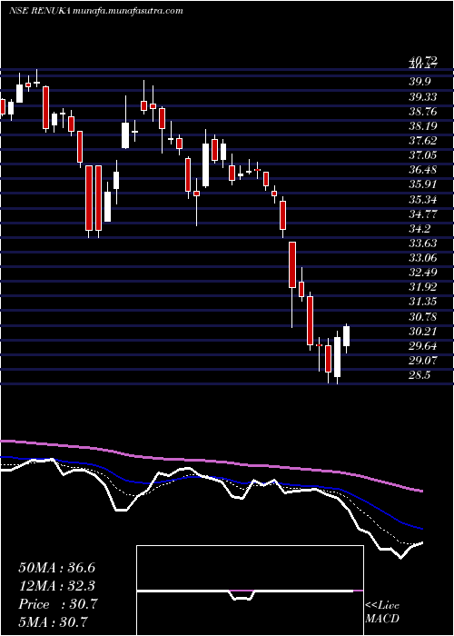  Daily chart ShreeRenuka