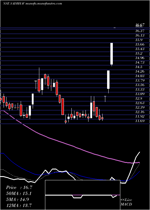  Daily chart SadbhavEngineering
