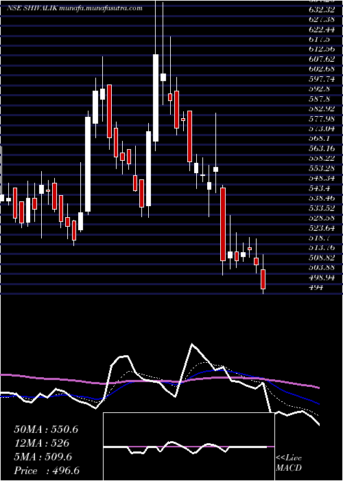  Daily chart ShivalikRasayan