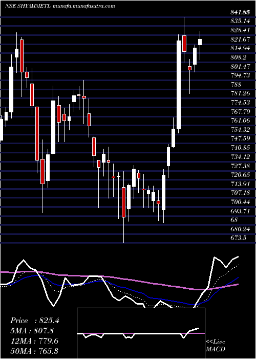  Daily chart ShyamMetalics