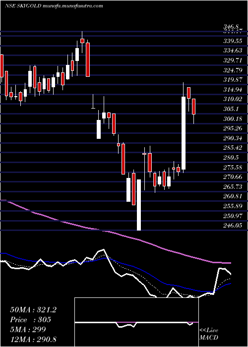  Daily chart SkyGold