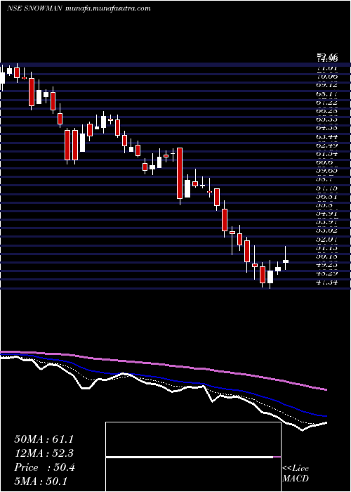  Daily chart SnowmanLogistics