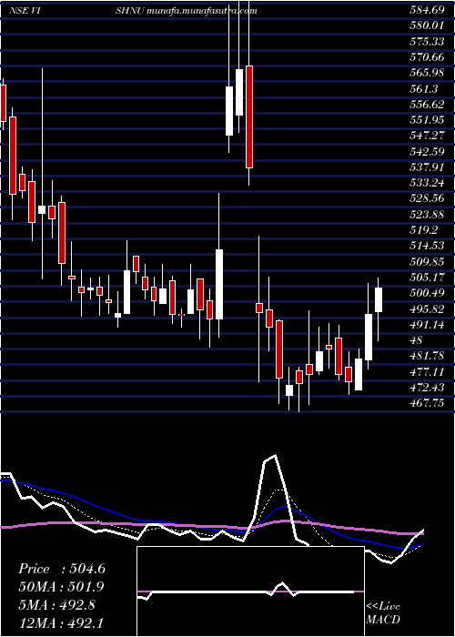 Daily chart VishnuChemicals