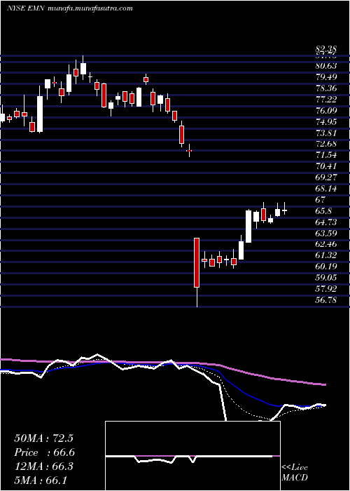  Daily chart EastmanChemical