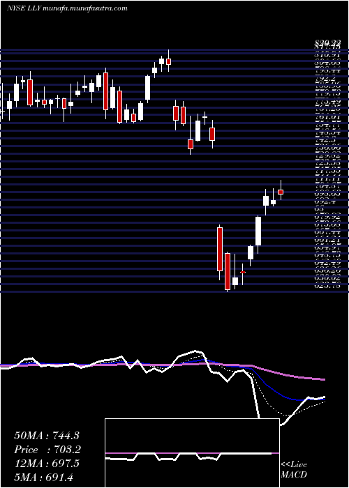 Daily chart EliLilly