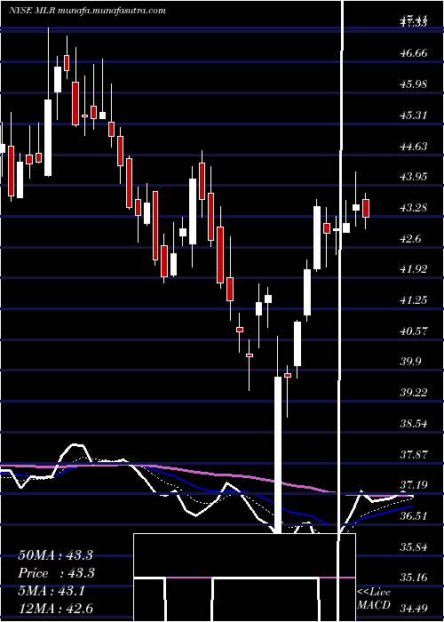 Daily chart MillerIndustries