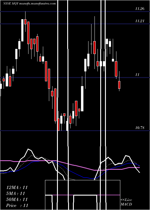  Daily chart BlackrockMuniyield