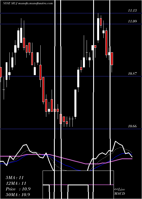  Daily chart BlackrockMuniholdings
