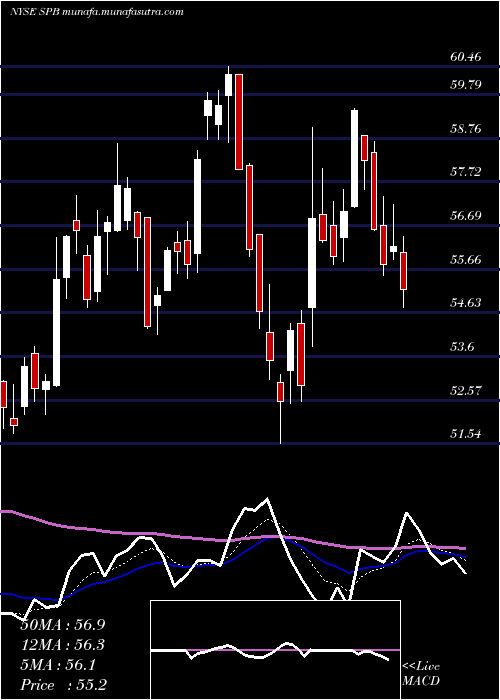  Daily chart SpectrumBrands