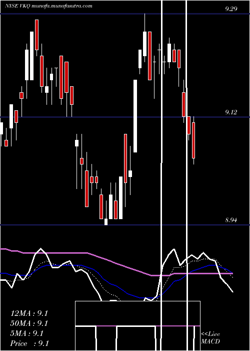  Daily chart InvescoMunicipal