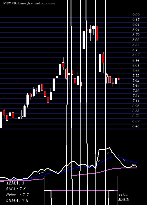  Daily chart YallaGroup