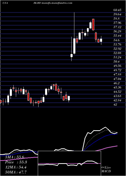  Daily chart BlueBird