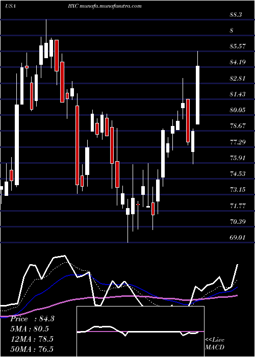  Daily chart BluelinxHoldings