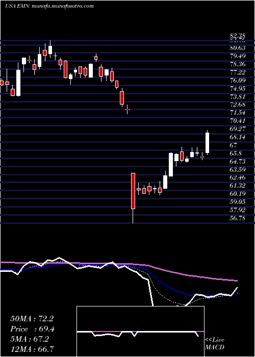  Daily chart EastmanChemical