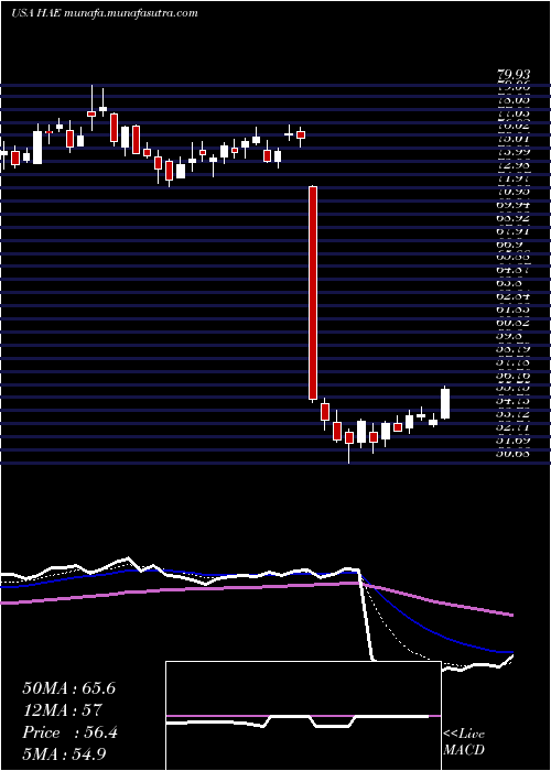  Daily chart HaemoneticsCorporation