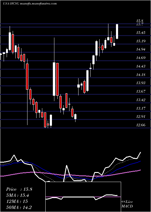 Daily chart HealthcareServices