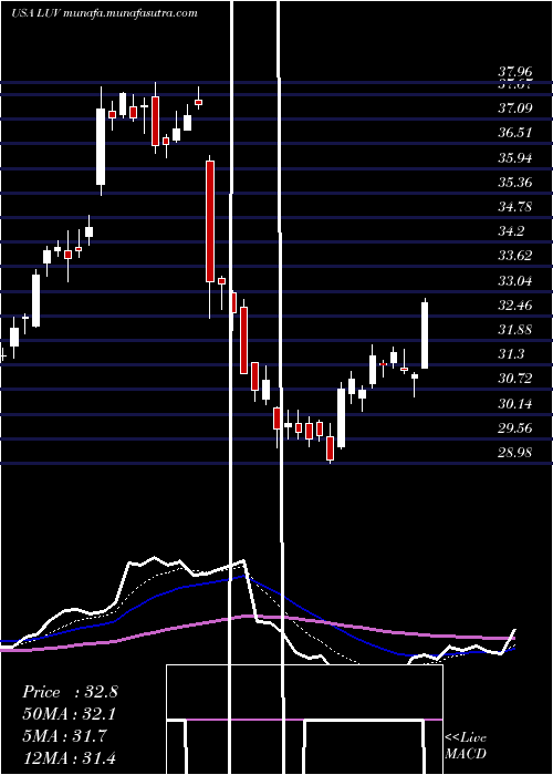  Daily chart SouthwestAirlines