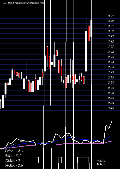  Daily chart RaveRestaurant