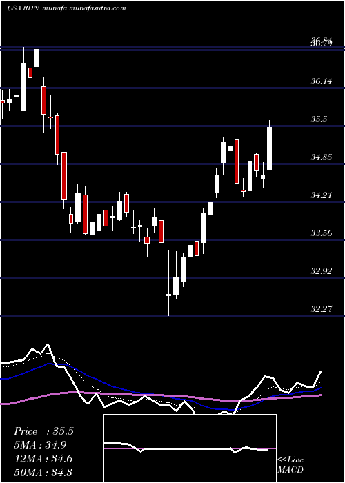  Daily chart RadianGroup