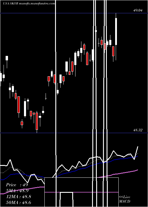  Daily chart FlexsharesCredit