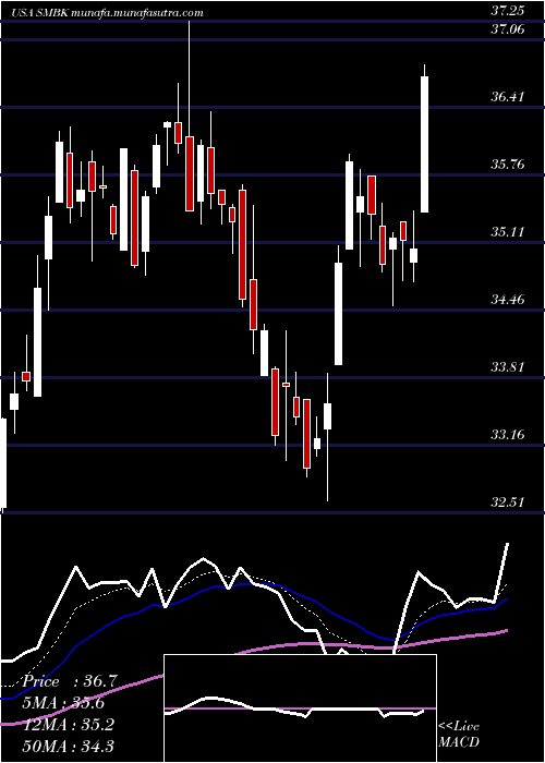 Daily chart SmartfinancialInc