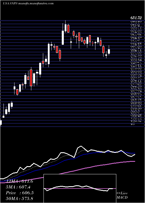  Daily chart SynopsysInc