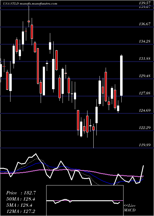  Daily chart SteelDynamics