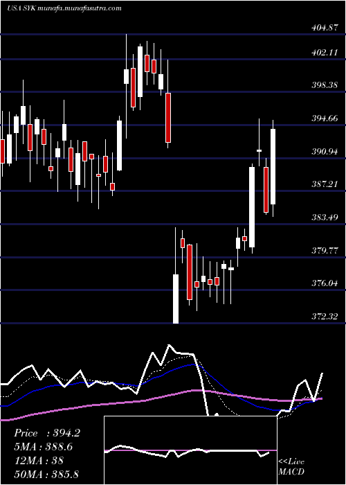  Daily chart StrykerCorporation