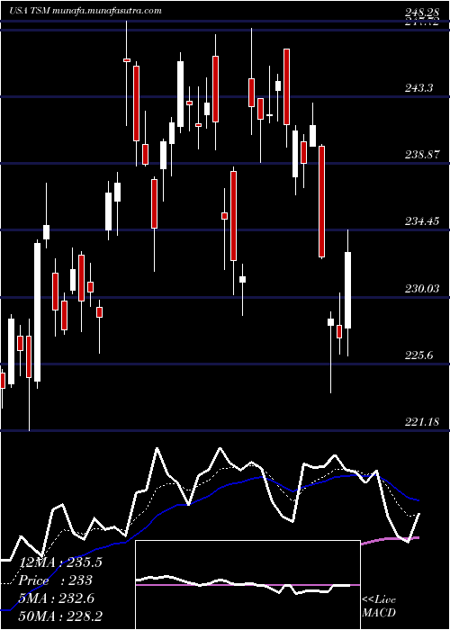 Daily chart TaiwanSemiconductor