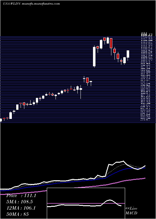  Daily chart WilldanGroup