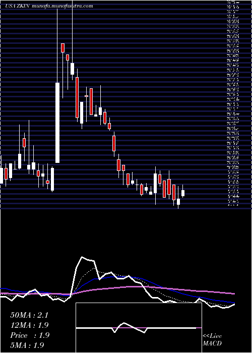  Daily chart ZkInternational